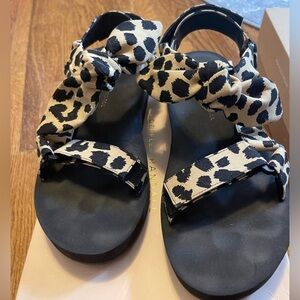 Loeffler Randall Maisie Sandal Leopard print sz 9.5